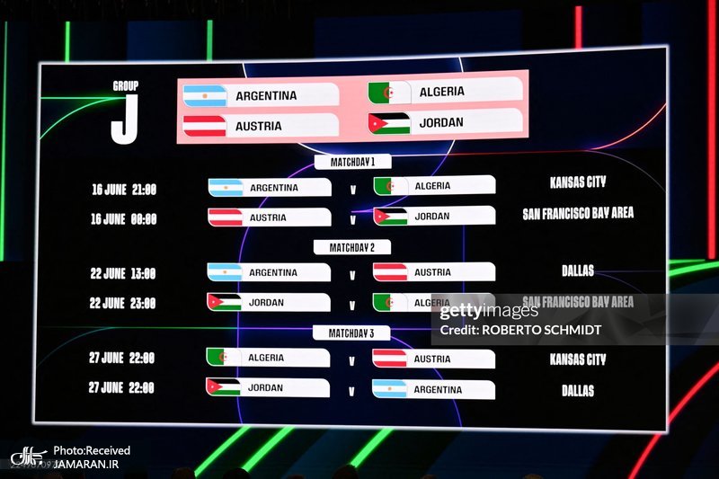 برنامه جام ۲۰۲۶