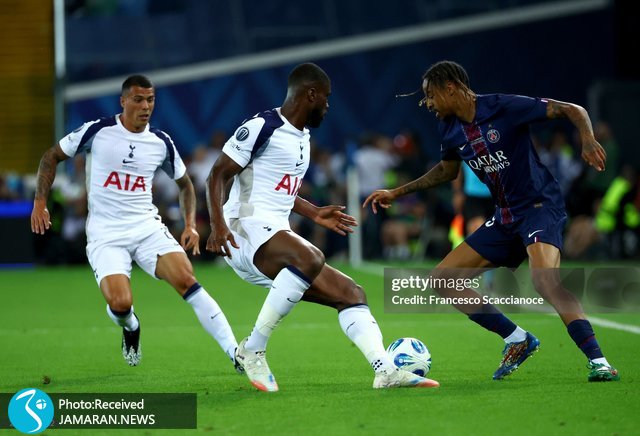 سوپرکاپ اروپا پاری سن ژرمن تاتنهام بردلی بارکولا