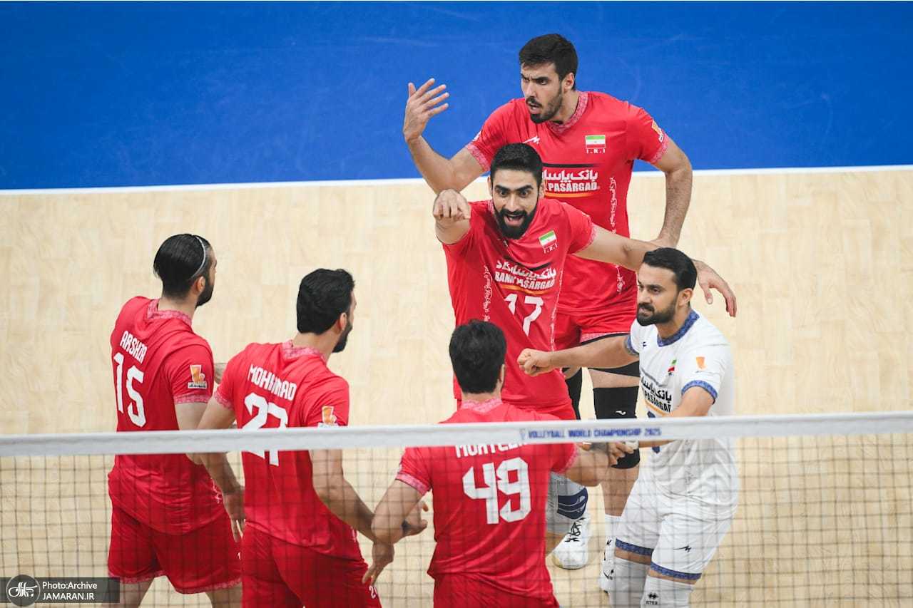 والیبال قهرمانی جهان 2025 تیم ملی والیبال ایران