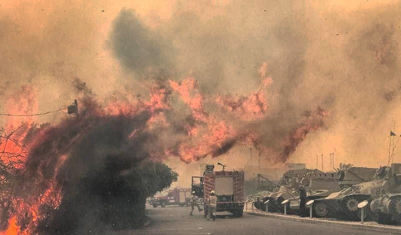 آتش سوزی در اسرائیل (3)