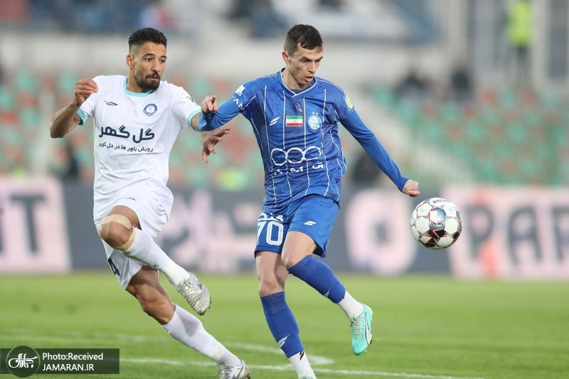 استقلال گل گهر سیرجان یاسر آسانی