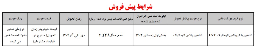 طرح جدید سایپا با شاهین