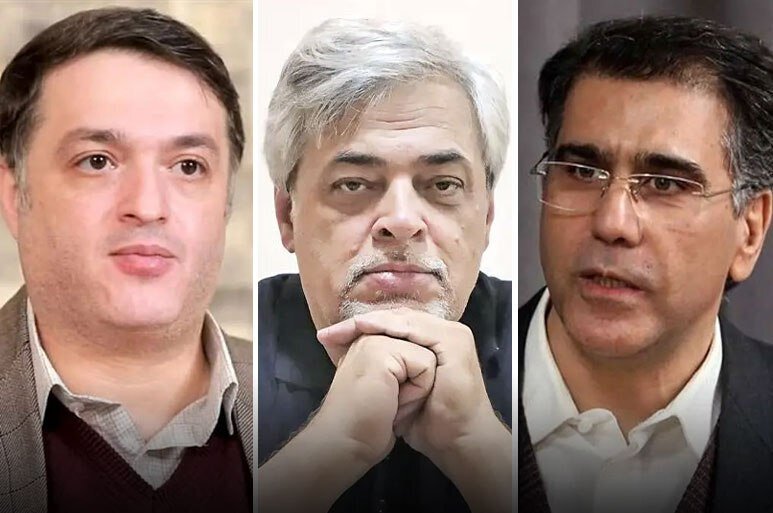 علی معزی، محمد قوچانی و محمد مهاجری