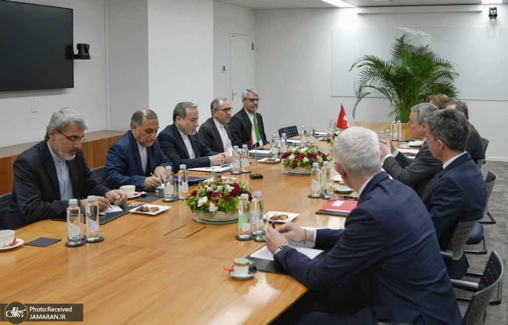 عراقچی و وزیر خارجه سوئیس (1)