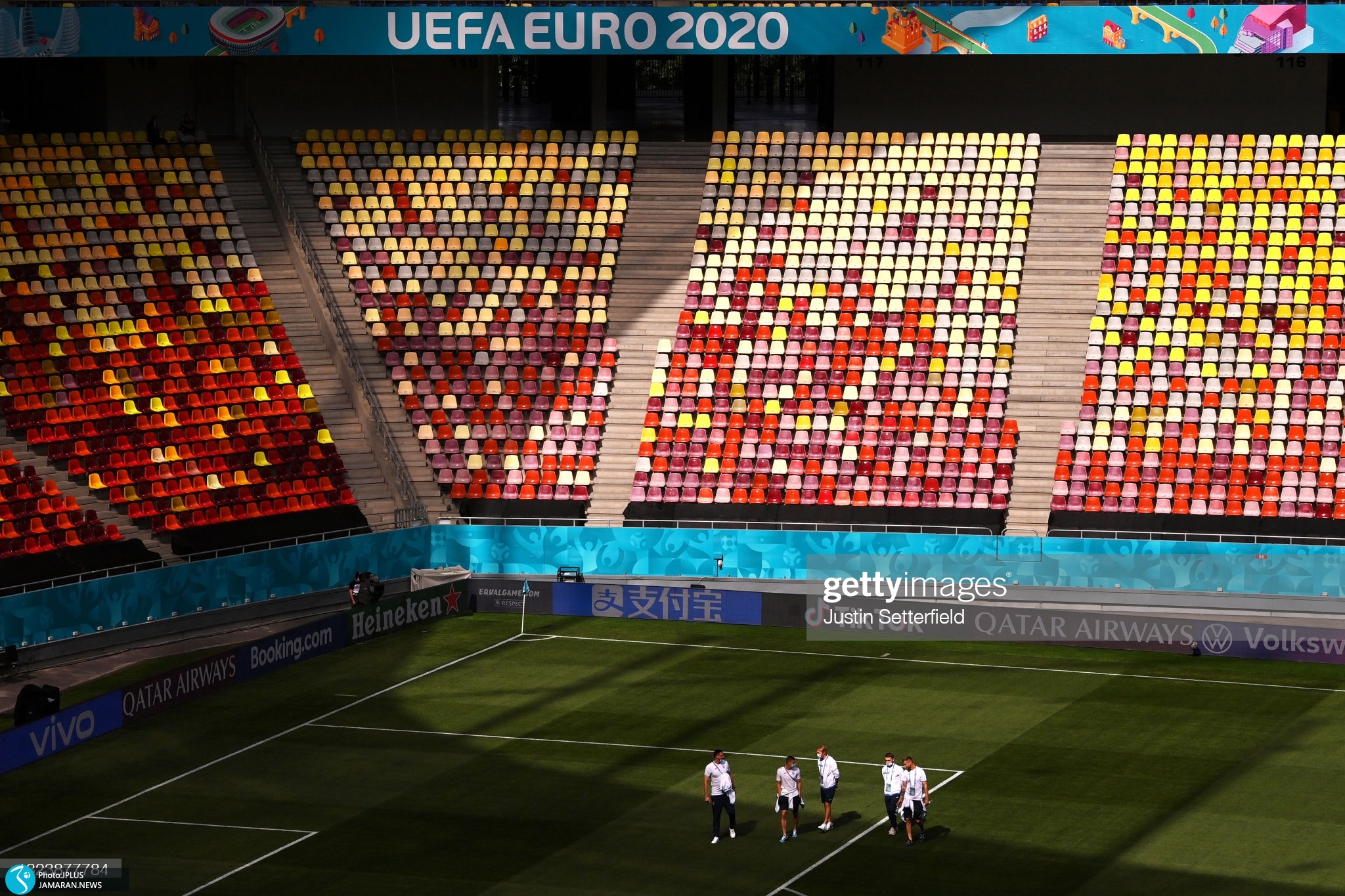 تمرینات تیم ها در یورو ۲۰۲۰