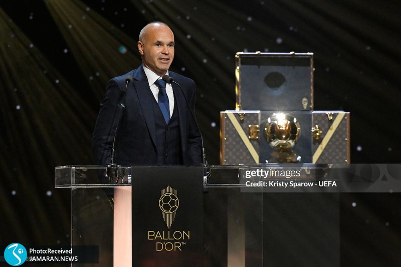 توپ طلا ۲۰۲۵ آندری اینیستا