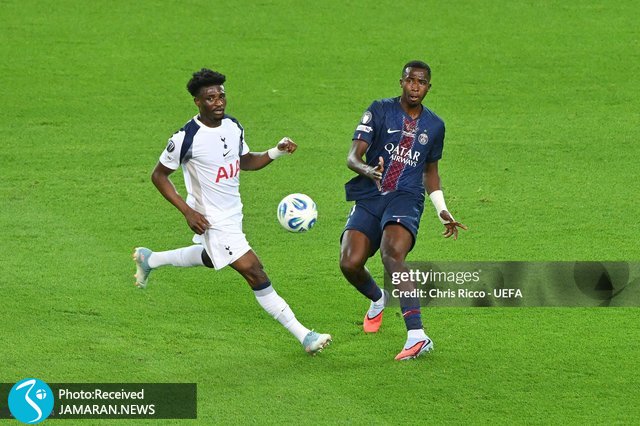 سوپرکاپ اروپا پاری سن ژرمن تاتنهام ویلیام پاچو محمد کودوس