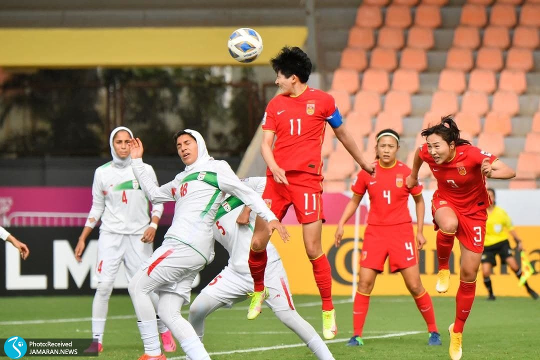تیم ملی فوتبال زنان ایران چین