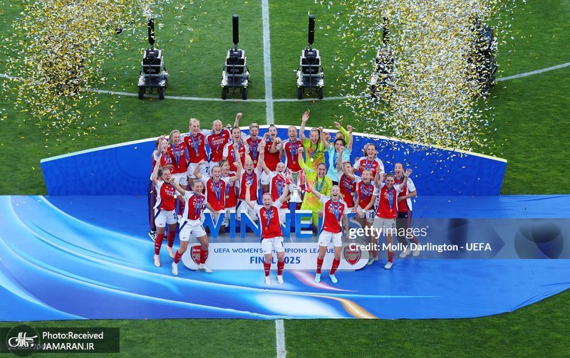 جشن قهرمانی لیگ قهرمانان زنان اروپا