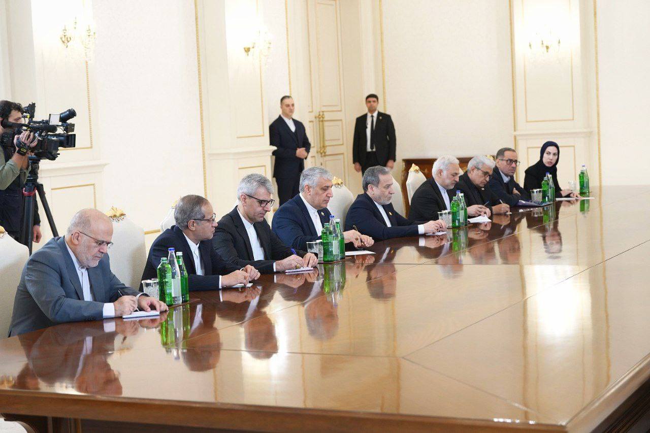 عراقچی با علیاف رئیسجمهور آذربایجان دیدار کرد (3)