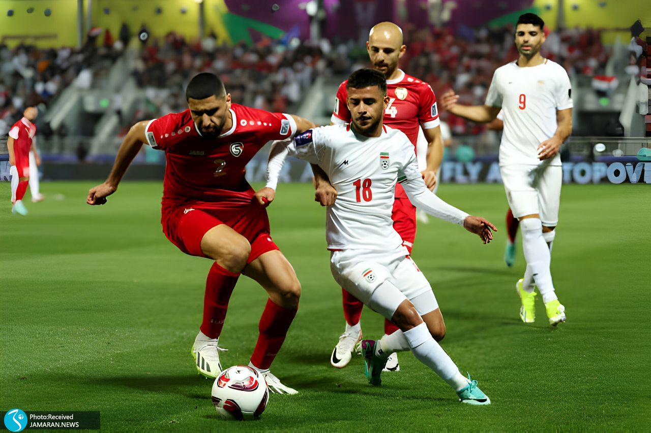 مهدی قایدی جام ملت های آسیا 2023 تیم ملی فوتبال ایران سوریه