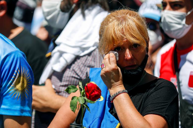 مراسم خداحافظی آرژانتینی ها با مارادونا