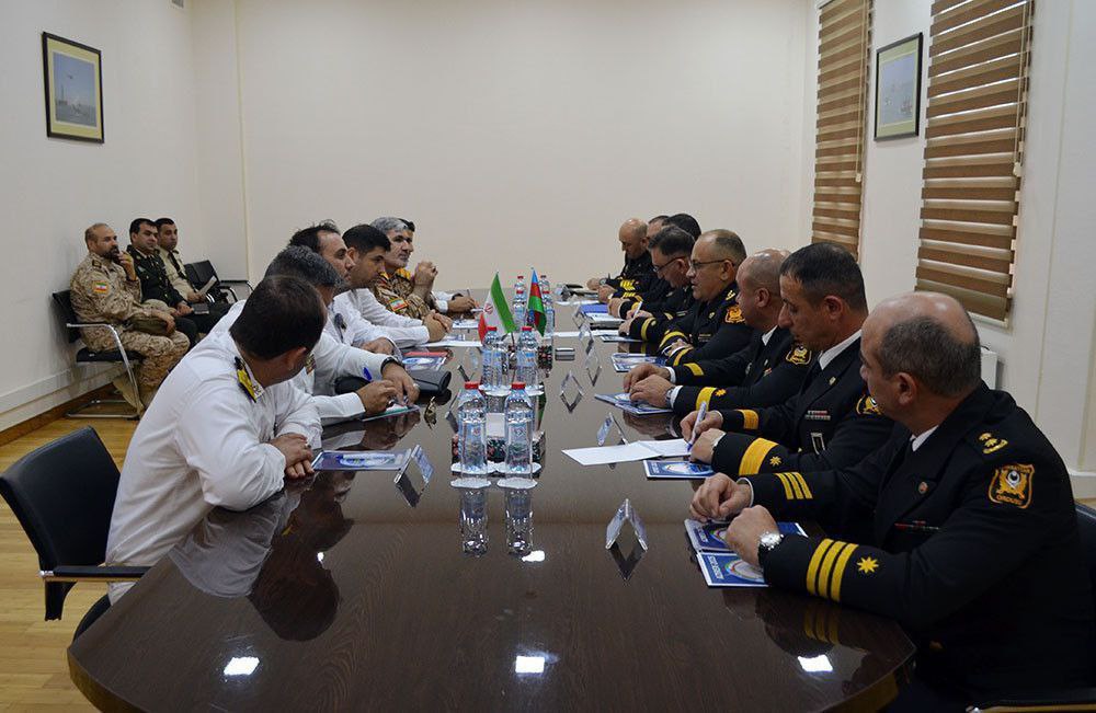 رزمایش مشترک ایران و آذربایجان در دریای خزر (4)