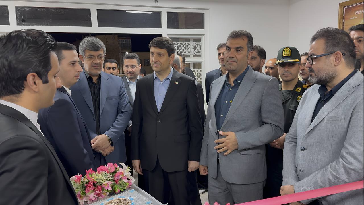 افتتاح مدرسه ۱۵ کلاسه چادرملو در اردکان