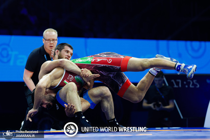 کشتی آزاد قهرمانی جهان ۲۰۲۵ زاگرب تیم ملی کشتی آزاد ایران امیرحسین فیروزپور