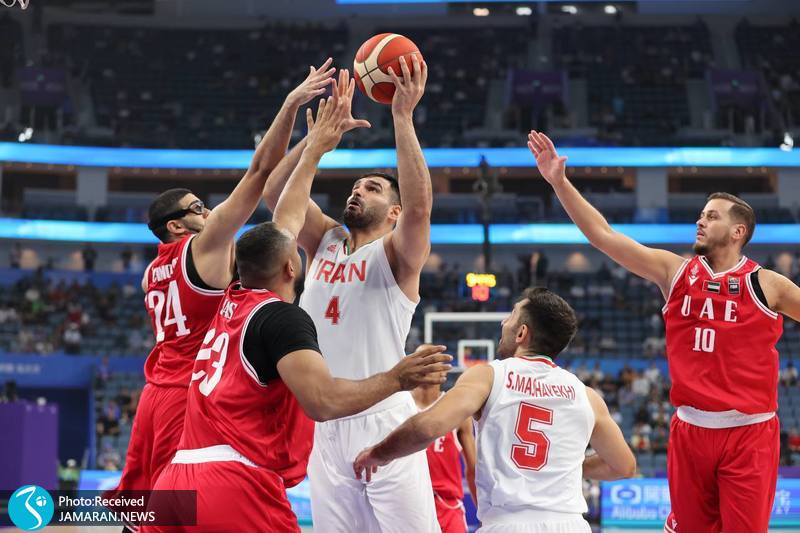تیم ملی بسکتبال ایران بازی های آسیایی 2022