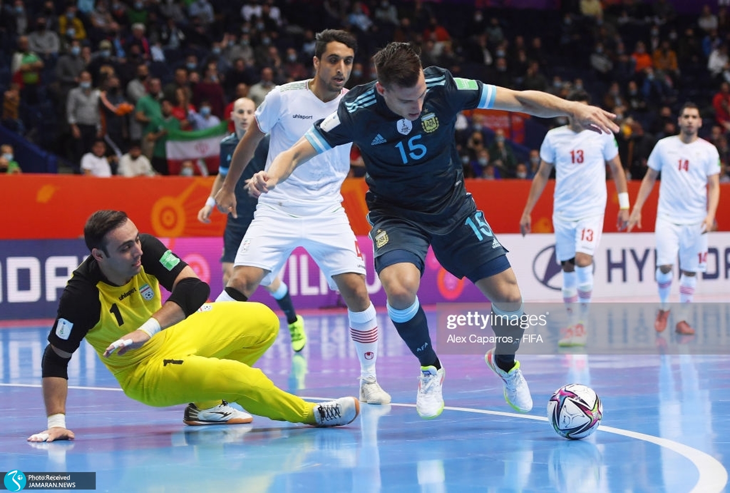 تیم ملی فوتسال ایران آرژانتین سپهر محمدی