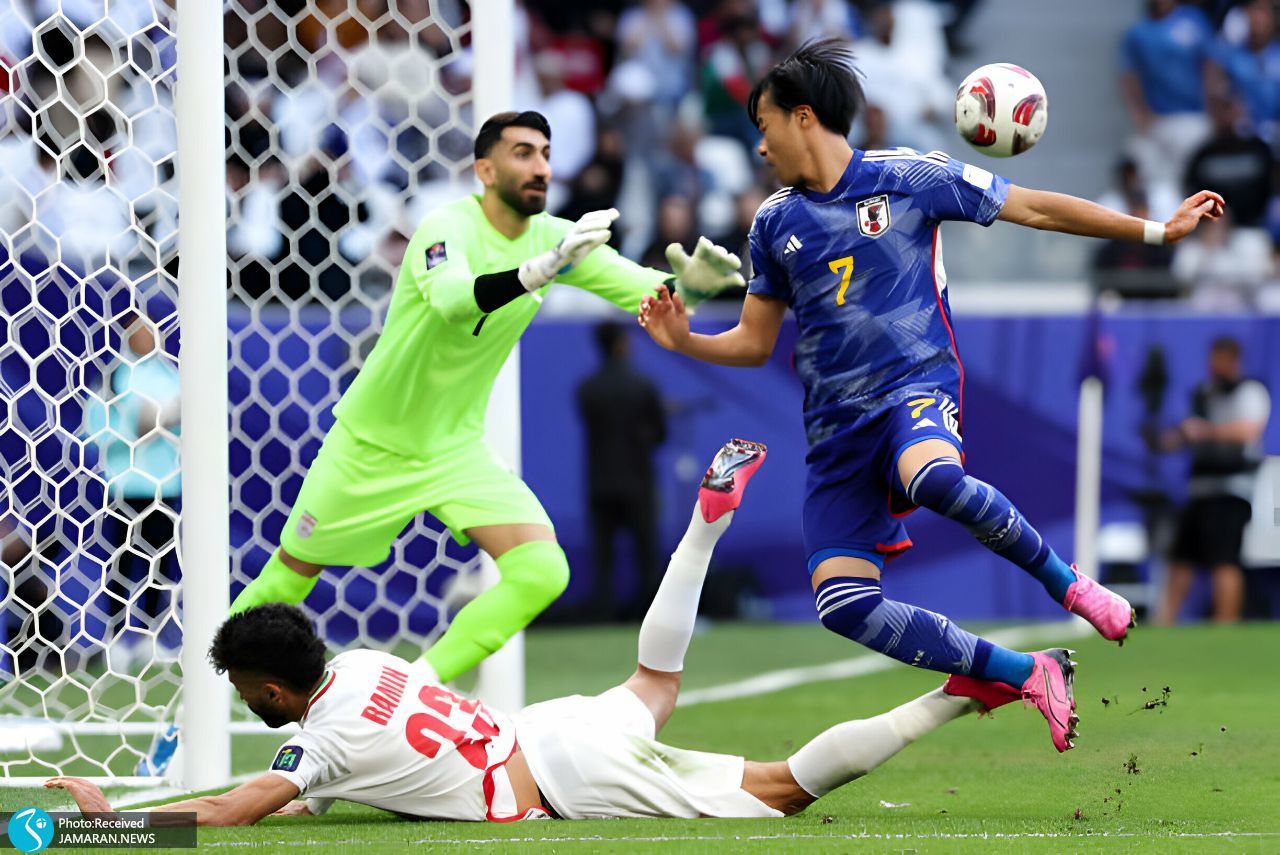جام ملت های آسیا 2023 تیم ملی فوتبال ایران ژاپن علیرضا بیرانوند