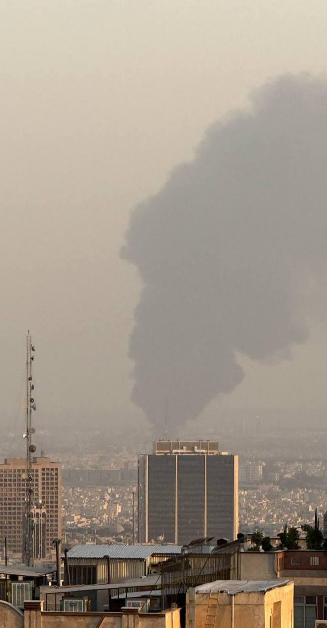 آتش سوزی در تهران امروز (2)