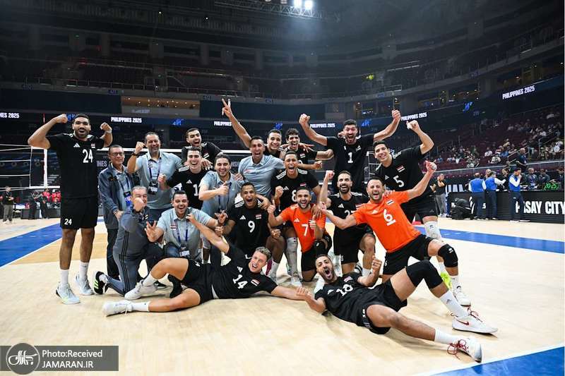 والیبال قهرمانی جهان 2025 تیم ملی والیبال مصر