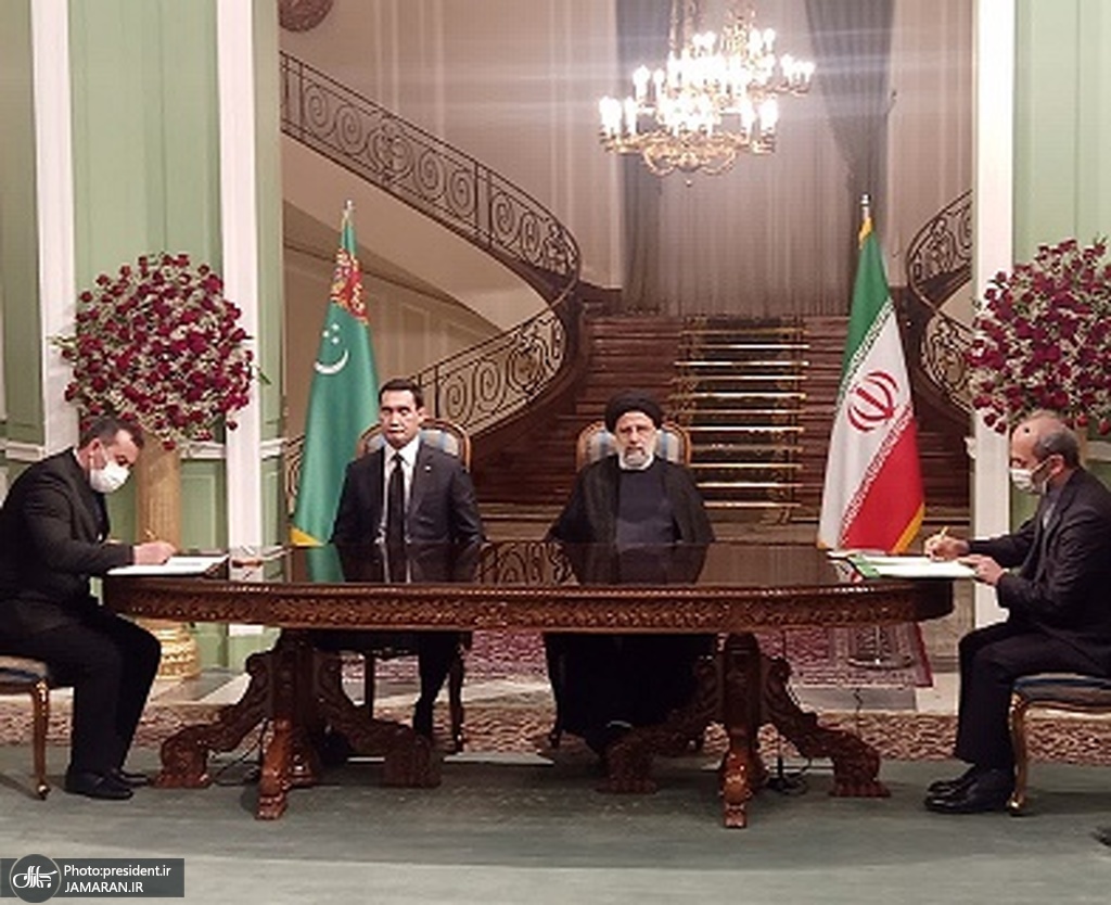 رئیس جمهور ترکمنستان و رئیسی (1)