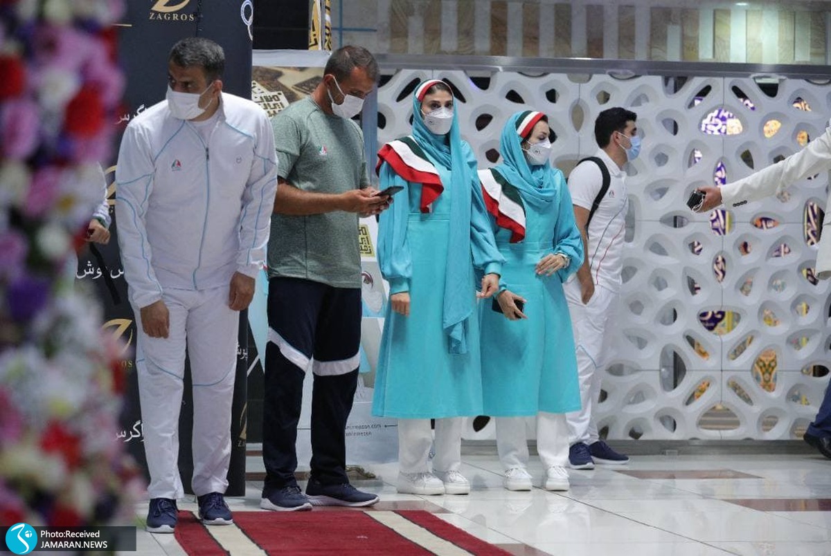 بی سلیقگی محض در لباس ورزشکاران ایران در المپیک+عکس