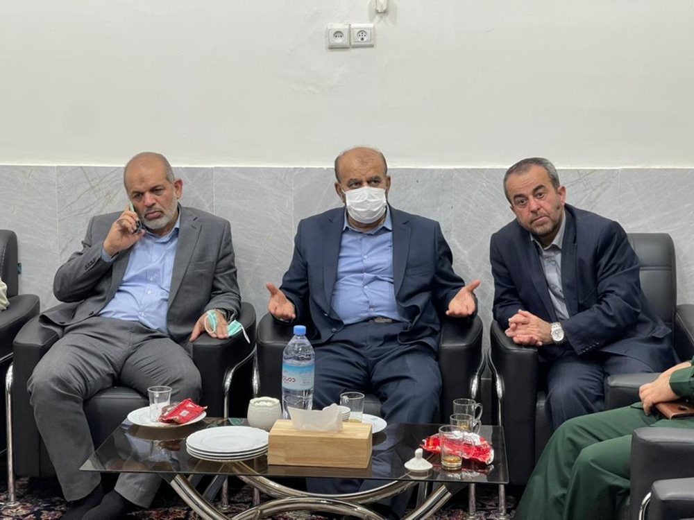 عیادت وزیر کشور از مصدومان حادثه قطار مسافری مشهد-یزد (7)
