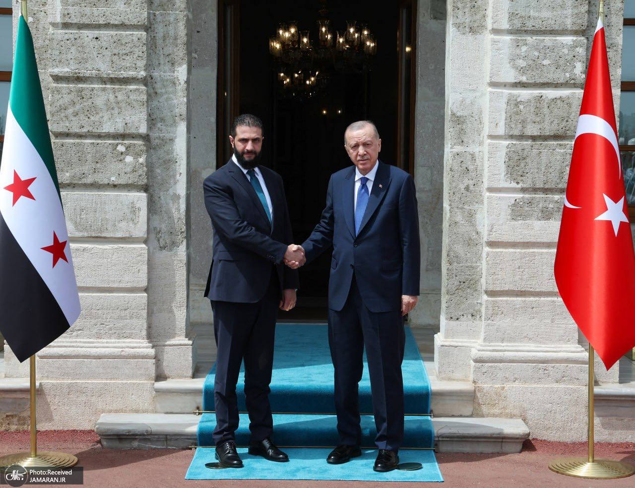 دیدار جولانی با اردوغان (1)