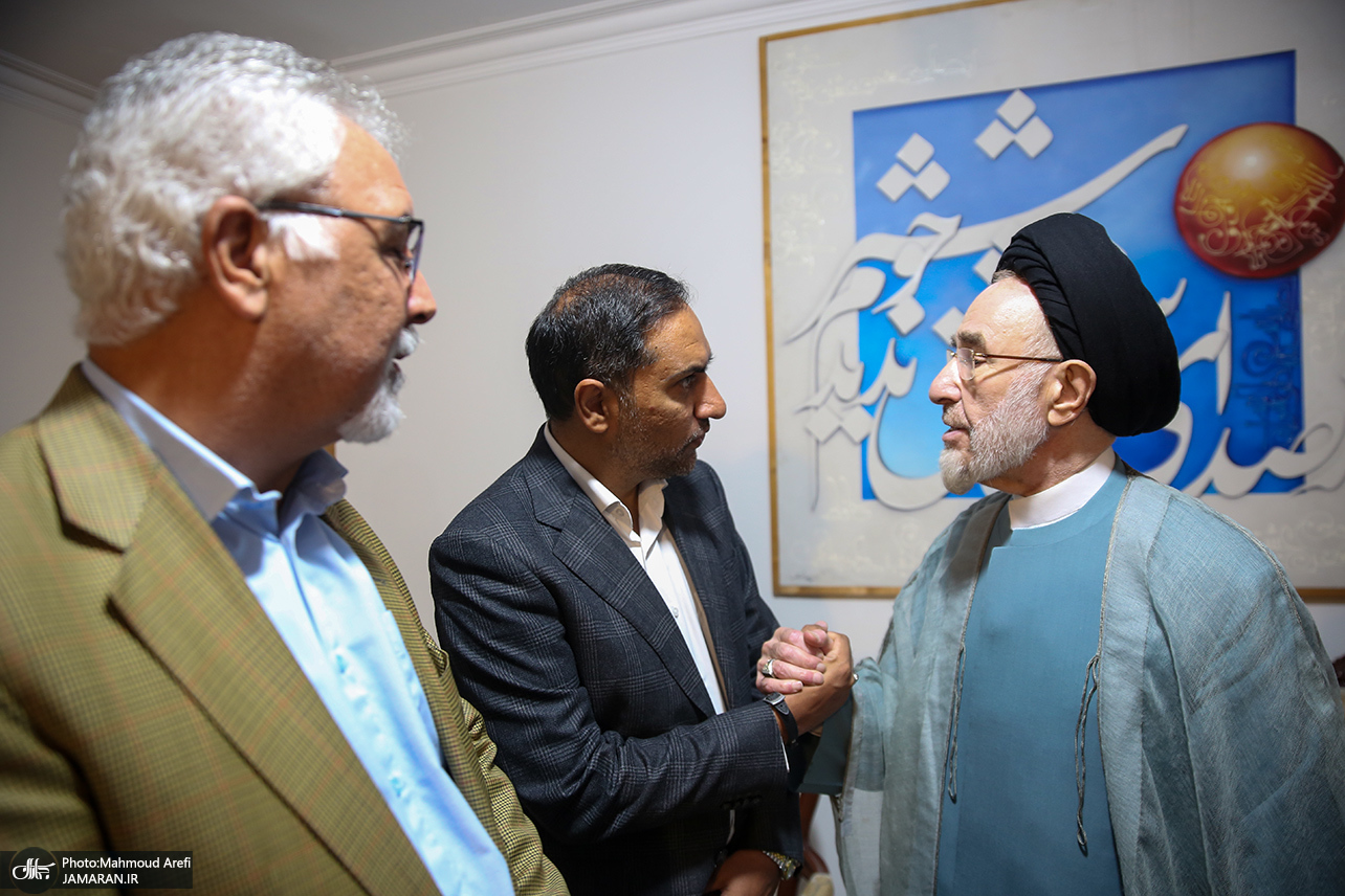دیدار جمعی از اصحاب رسانه با سید محمد خاتمی