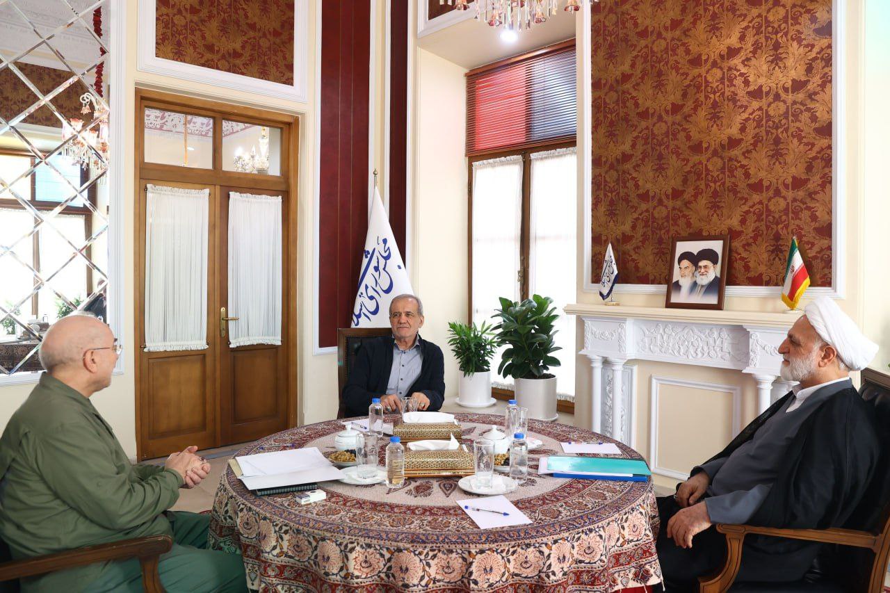 جدیدترین نشست سران قوا به میزبانی قالیباف (1)