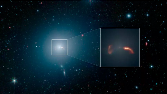انتشار صدای یک سیاهچاله و کهکشان از سوی ناسا