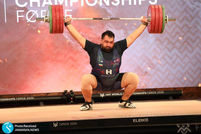 وزنه برداری قهرمانی جهان ۲۰۲۵ علی داودی