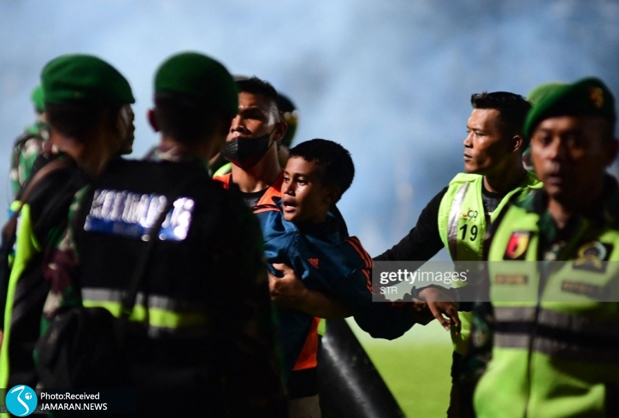 فاجعه ورزشگاه فوتبال اندونزی