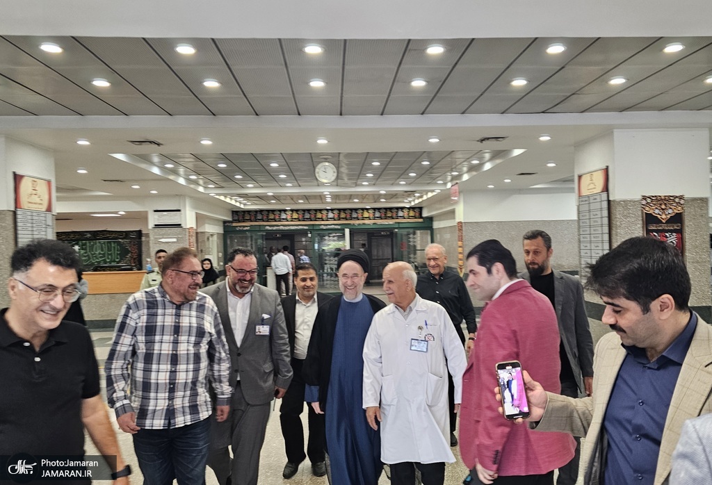 خاتمی بیمارستان