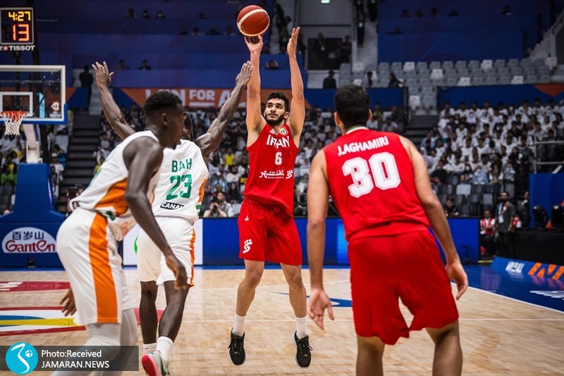 جام جهانی بسکتبال 2023 محمد امینی تیم ملی بسکتبال ایران ساحل عاج