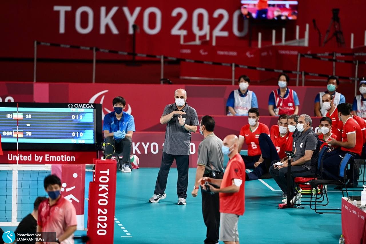 تیم ملی والیبال نشسته ایران در پارالمپیک 2020 توکیو هادی رضایی