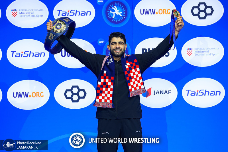 کشتی فرنگی قهرمانی جهان 2025 محمدهادی ساروی