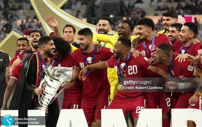 تیم ملی فوتبال قطر فینال جام ملت های آسیا ۲۰۲۳ جشن قهرمانی قطر در جام ملت های آسیا ۲۰۲۳