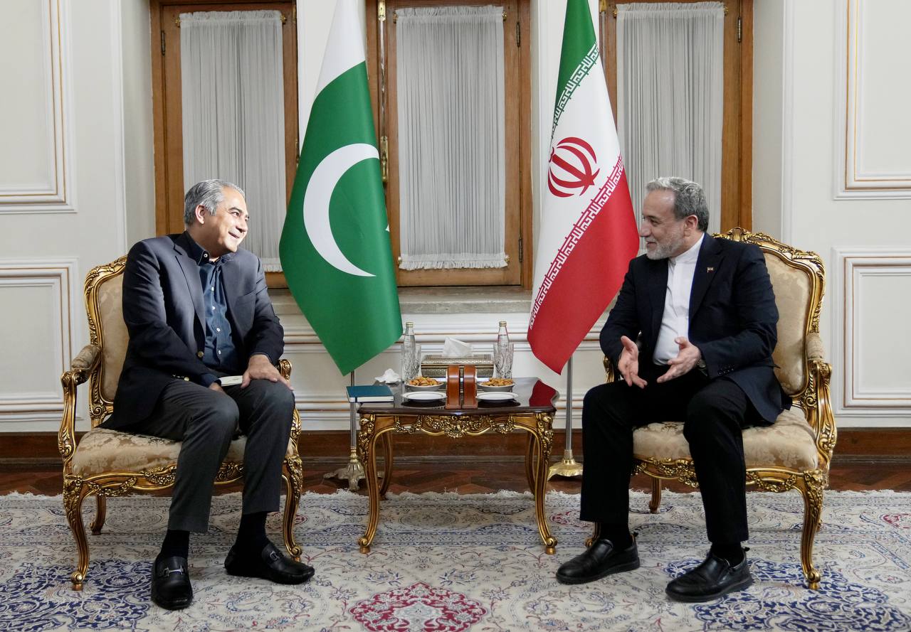 دیدار وزیر کشور پاکستان با عراقچی در تهران (3)