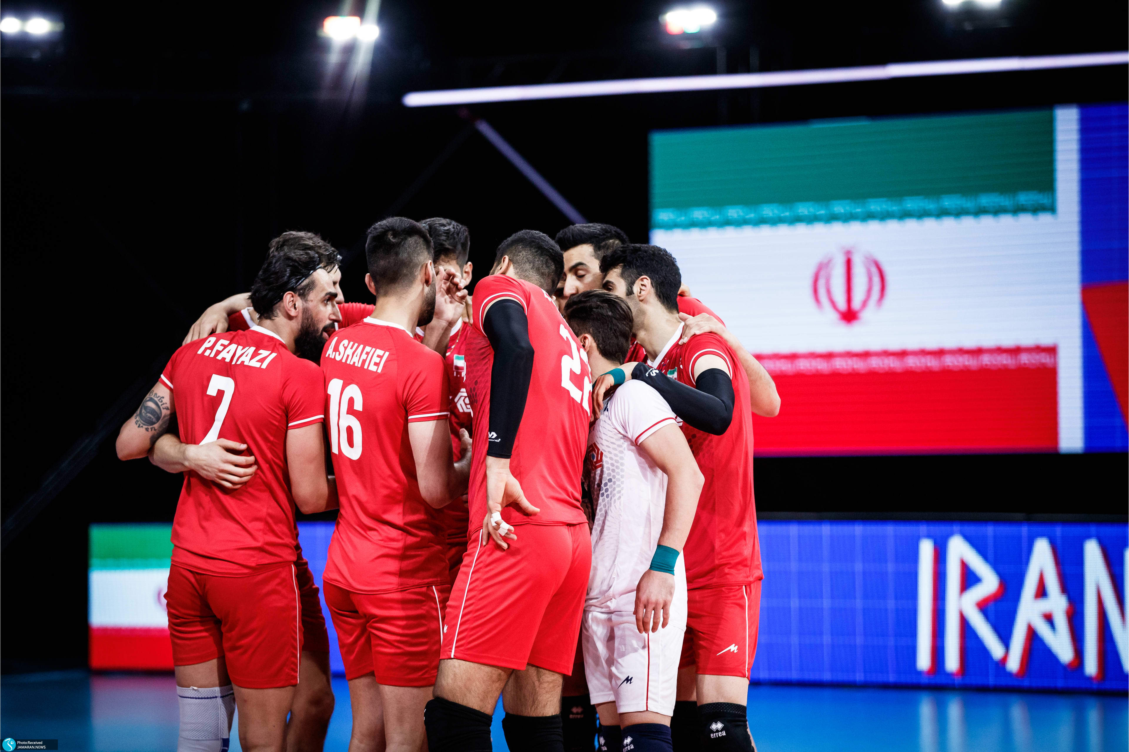 لیگ ملت های والیبال 2021- تیم ملی والیبال ایران تیم ملی والیبال روسیه - ایران و روسیه