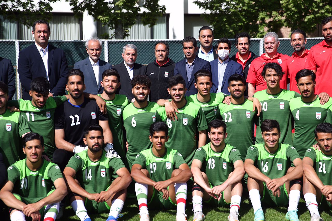 بازدید صالحی امیری از اردوی تیم ملی