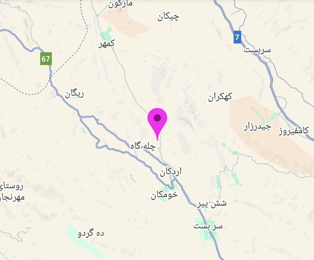 زلزله 4.7 ریشتری در حوالی اردکان