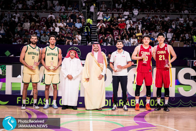 سینا واحدی بسکتبال کاپ آسیا