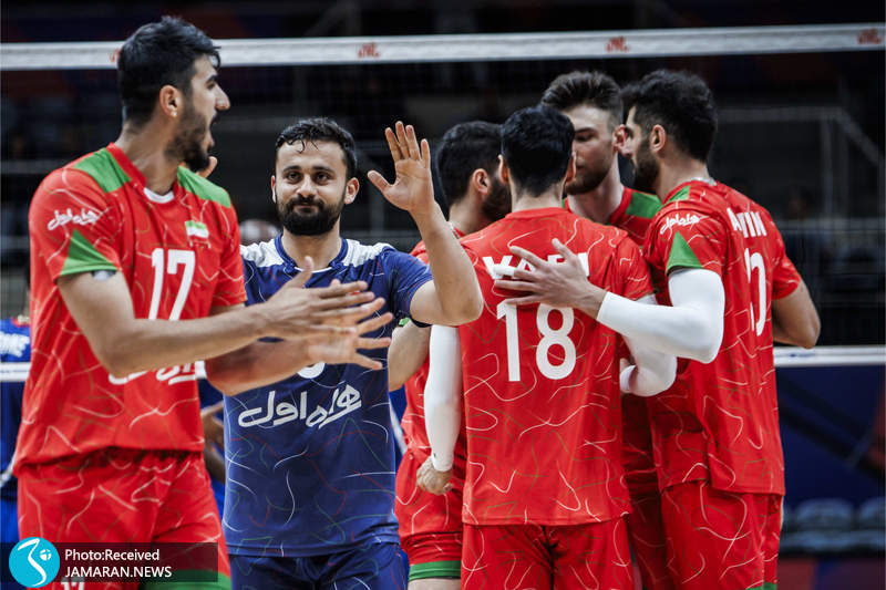 لیگ ملت های والیبال 2024 تیم ملی والیبال ایران