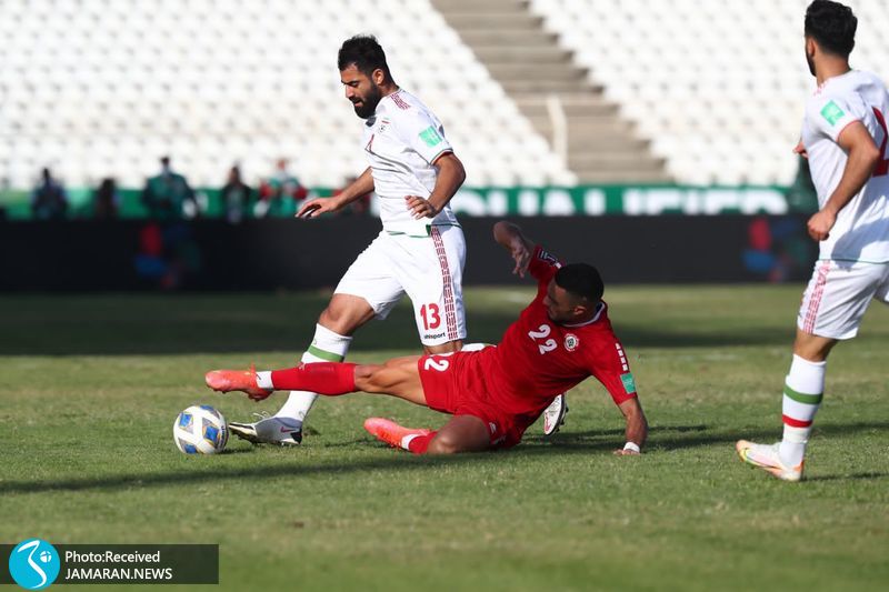 محمدحسین کنعانی زادگان تیم ملی فوتبال ایران لبنان انتخابی جام جهانی