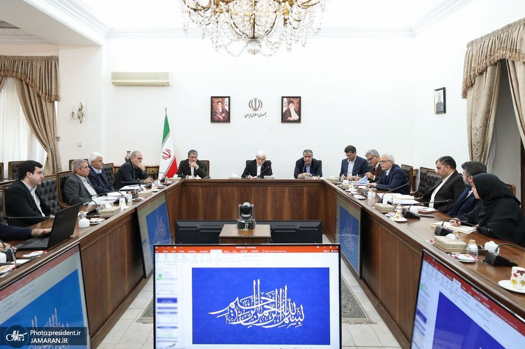 جلسه کارگروه طرحهای ویژه به ریاست معاون اول رئیسجمهور (1)