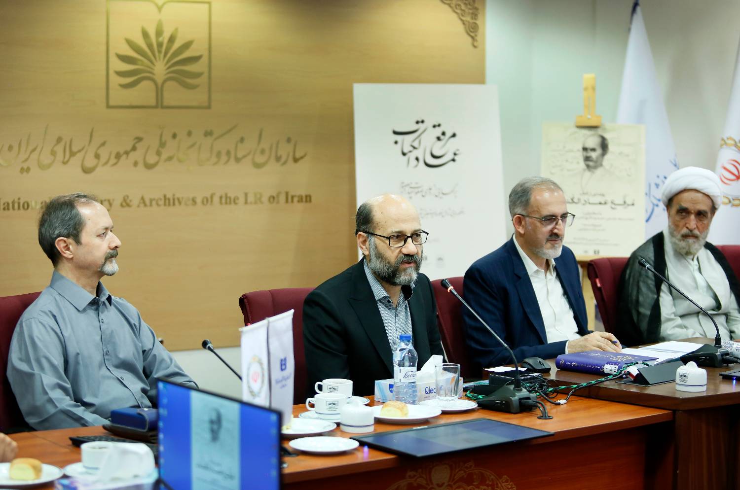 22آیین رونمایی از کتاب مرقع عماد الکتاب (17)