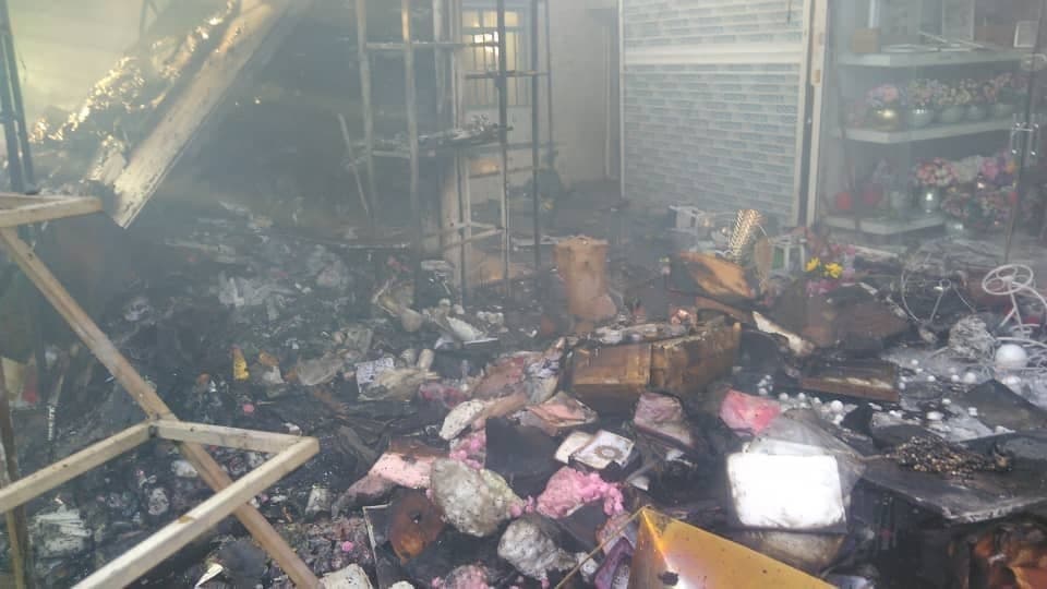  2 کشته بر اثر انفجار و آتش‌سوزی در بازار گل محلاتی (2)