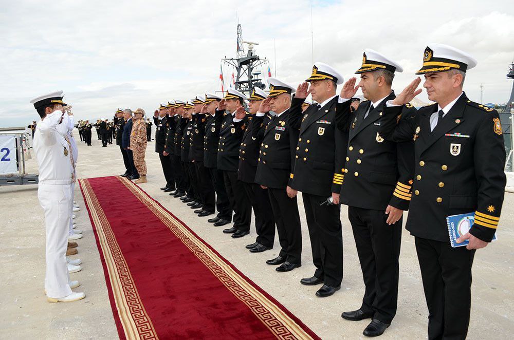 رزمایش مشترک ایران و آذربایجان در دریای خزر (2)