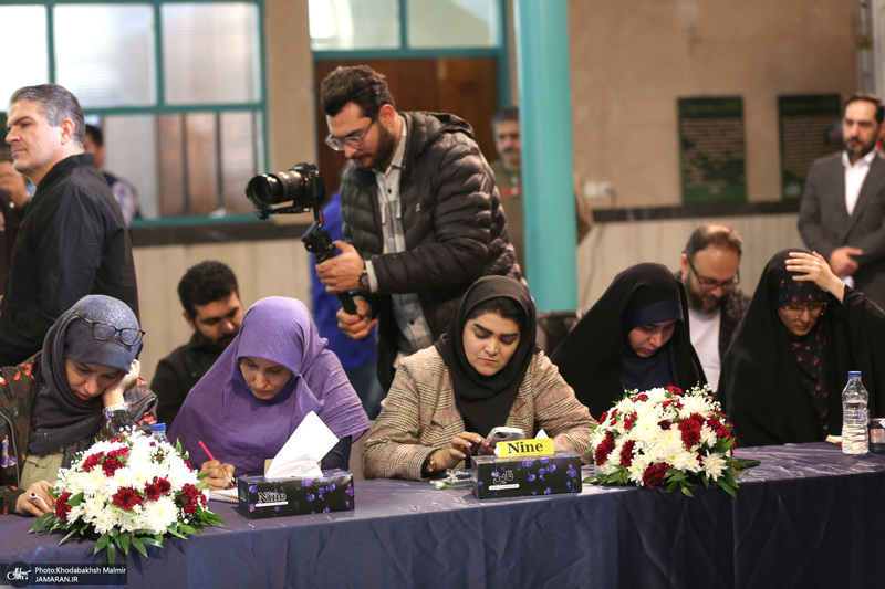 نشست رسانه‌ای نوزدهمین جشنواره بین‌المللی فیلم مقاومت در حسینیه جماران